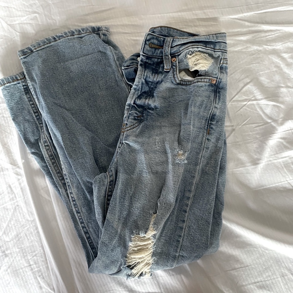 Wild Fable Ripped Mom Jeans